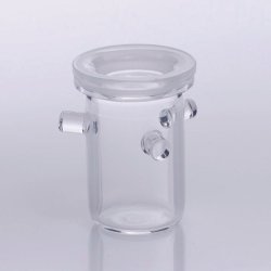 Lid for incineration crucibles, quartz glass, acc. to Rademacher